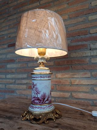 Lámpara de mesa vintage