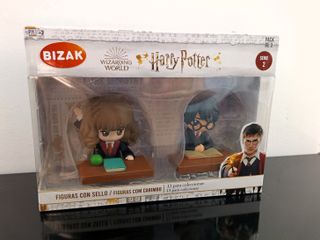 Pack 2 Figuras Harry Potter y Hermione Granger