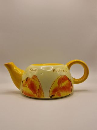 Set vintage tetera y taza Holanda