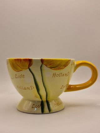 Set vintage tetera y taza Holanda