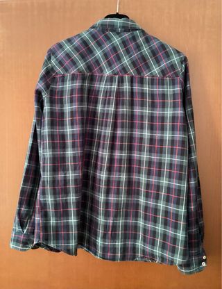 Camicia donna blu scozzese Zara