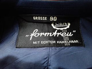 Traje de hombre color azul