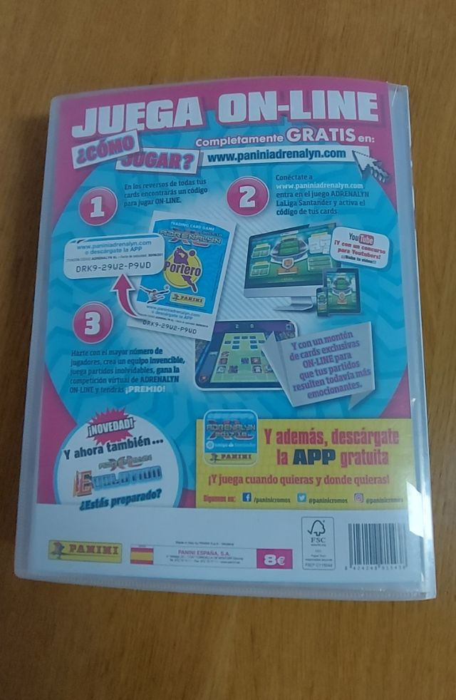 Album AdrenalynXL 2017-2018+Caja+....