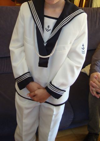 Traje de comunión de niño