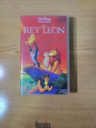 VHS EL REY LEÓN