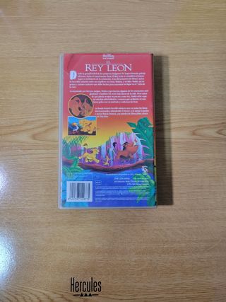 VHS EL REY LEÓN
