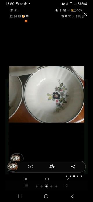 Sopera y 6 cuencos