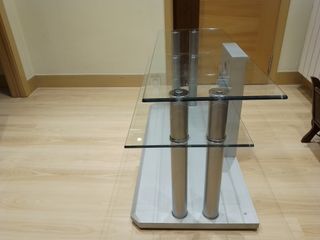 Mesa de cristal para tv