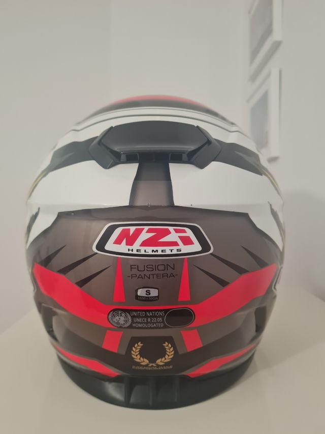 Casco de moto.