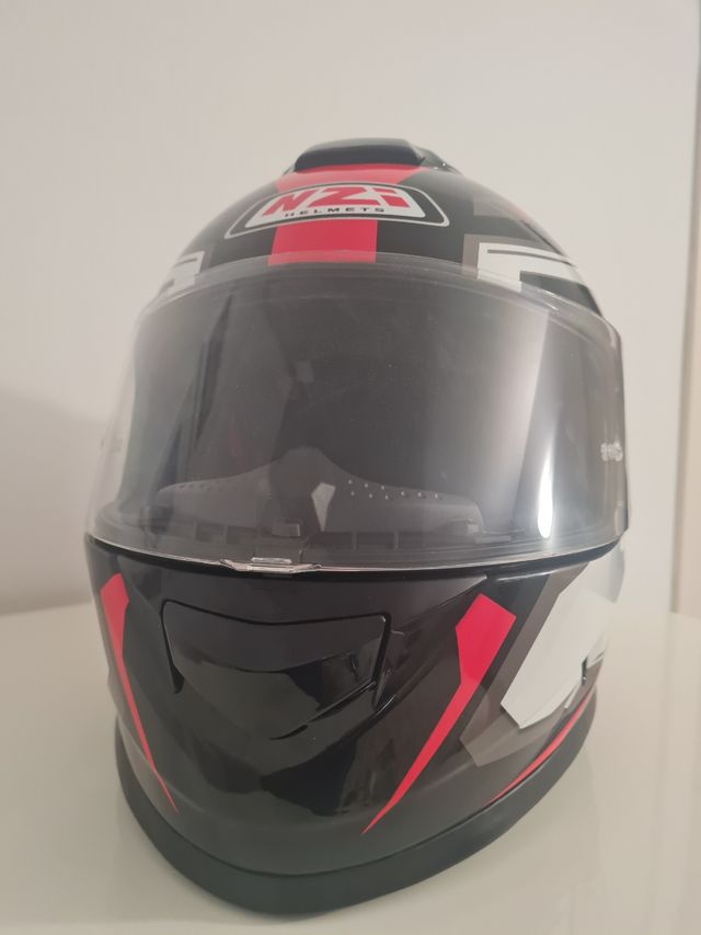 Casco de moto.