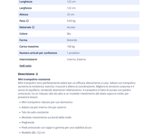 Svendo Tappeto Elastico