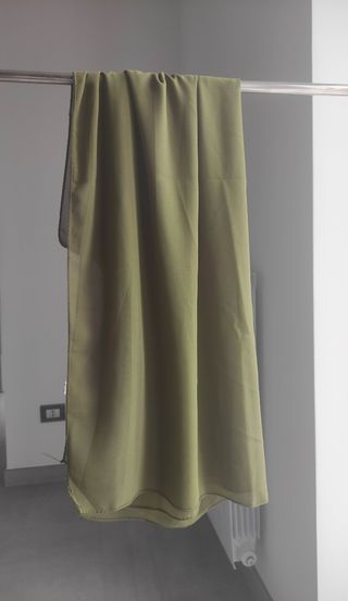 Sciarpa color verde oliva