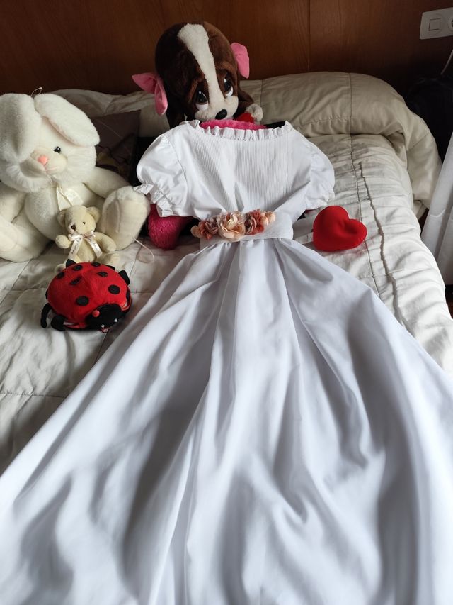 Vestido Comunión o Celebración Nuevo con Etiquetas