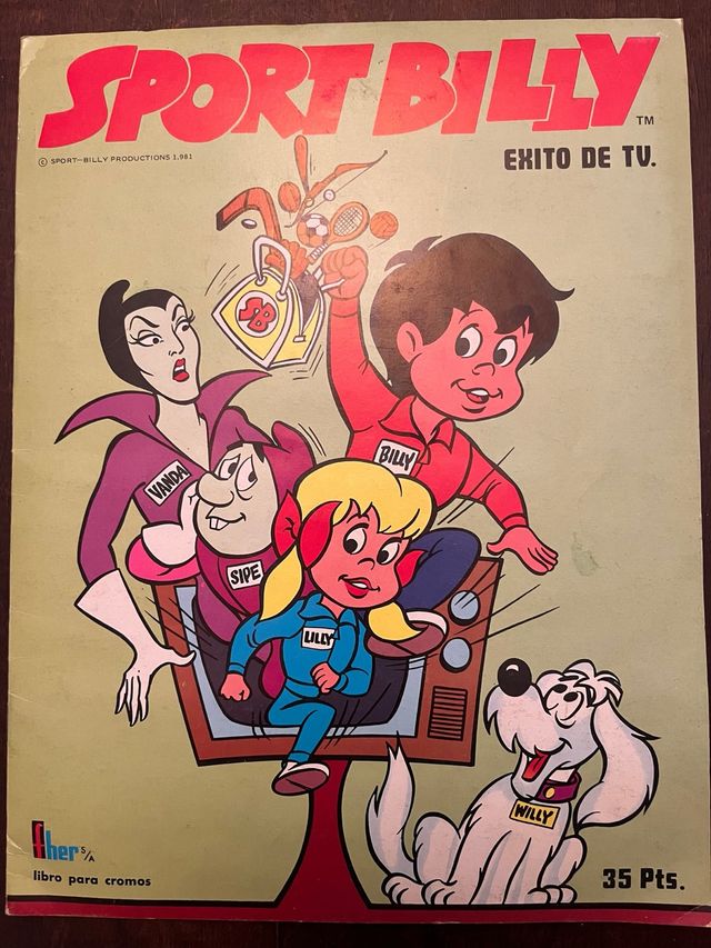 Álbum cromos completo.Sport Billy.