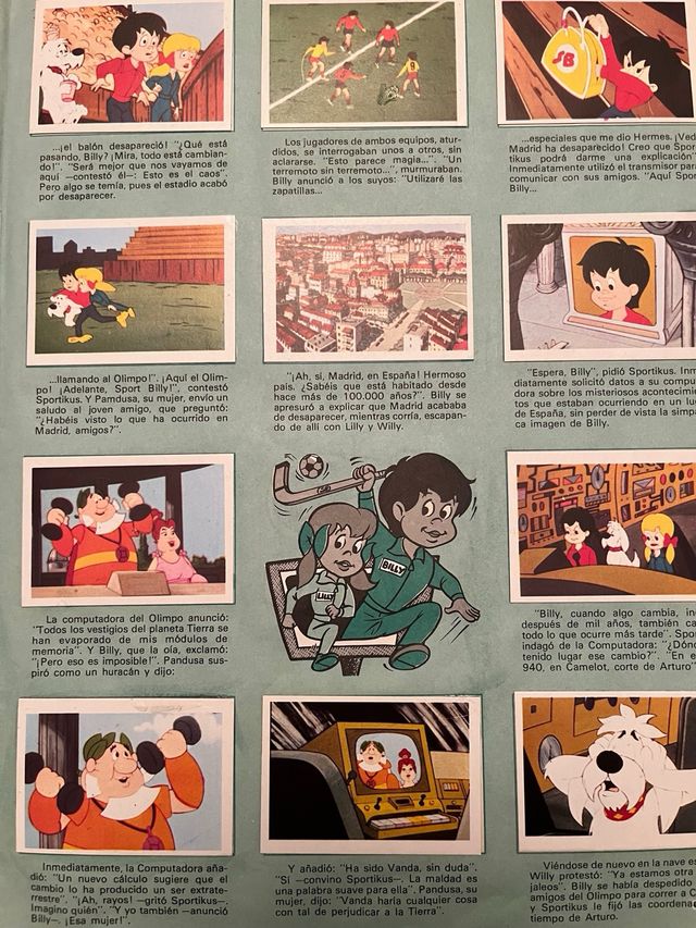 Álbum cromos completo.Sport Billy.