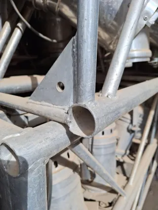 Truss con focos orquestas escenario