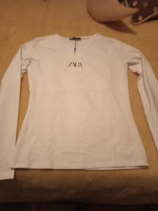 Camiseta básica Zara 