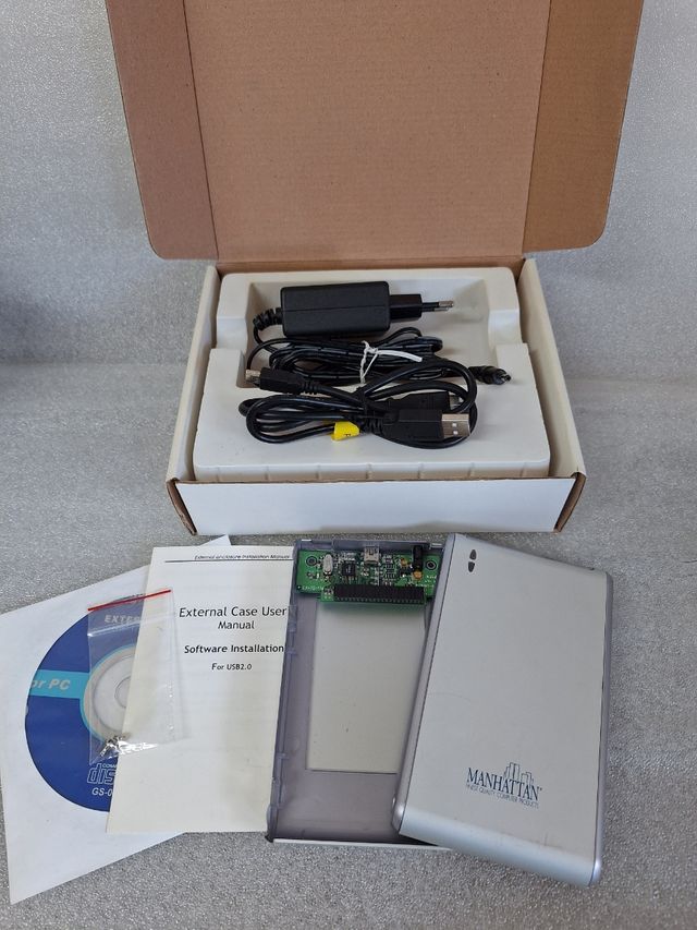 caja externa Hd 2.5" Manhattan - IDE usb 2.0