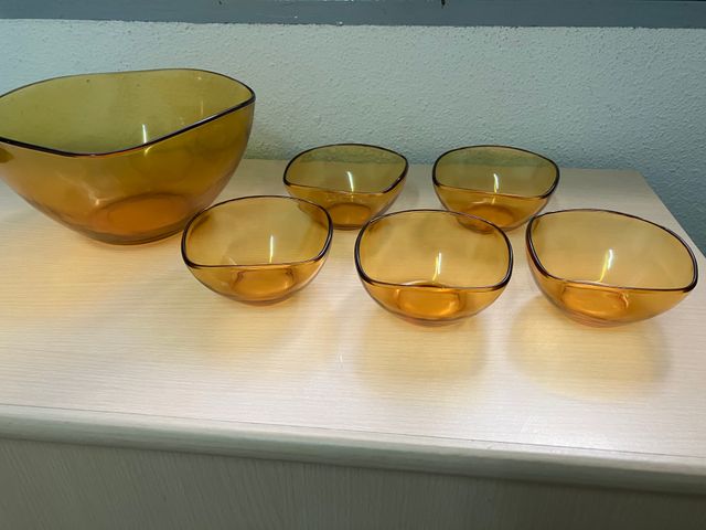 Ensaladera y 5 bol Vereco France