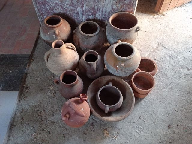 Vasijas de barro 