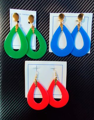 Pendientes flamenca feria