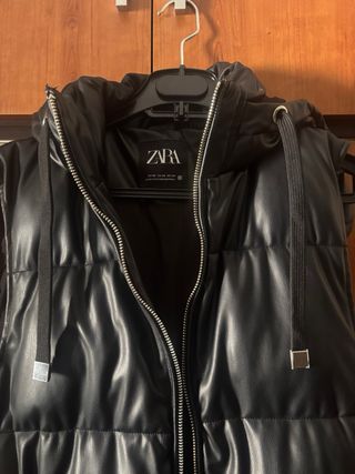 Chaleco largo Zara