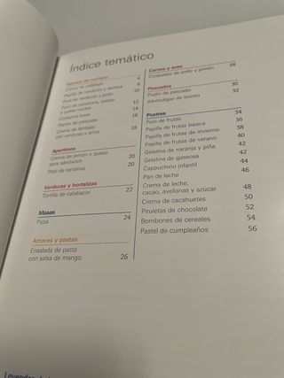 Libro recetas alimentacion infantil Thermomix