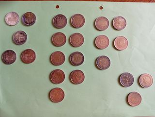 Monedas 2 euros conmemorativas