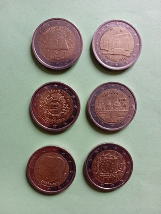 Monedas 2 euros conmemorativas