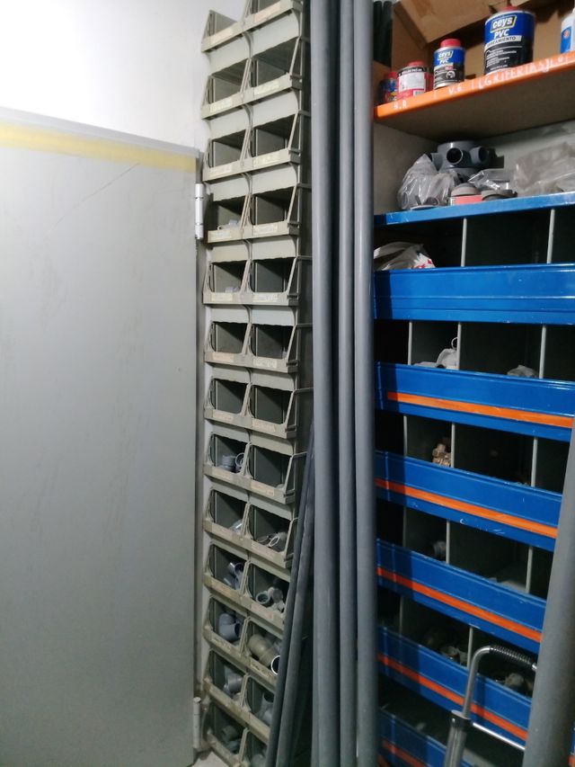 Gavetas plástico piezas