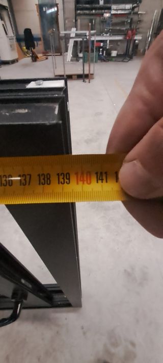 Ventana Aluminio Negro