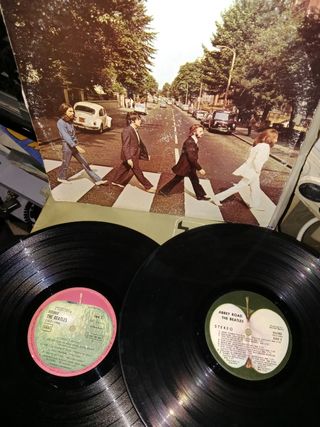 2 Vinilos abbey road the beatles 1* edicion