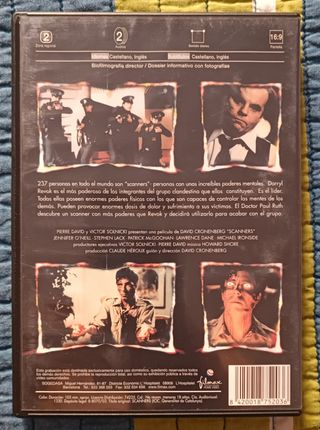Scanners película DVD