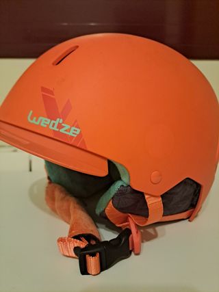 Casco para esquiar de niña o niño