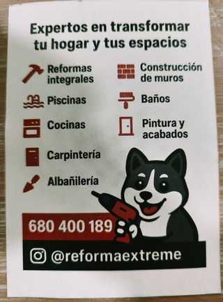 Reformas Instagram@reformaexteme