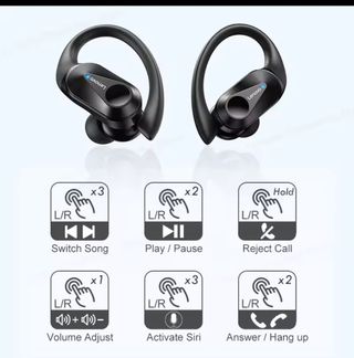 Lenovo LP75 Deporte negros
