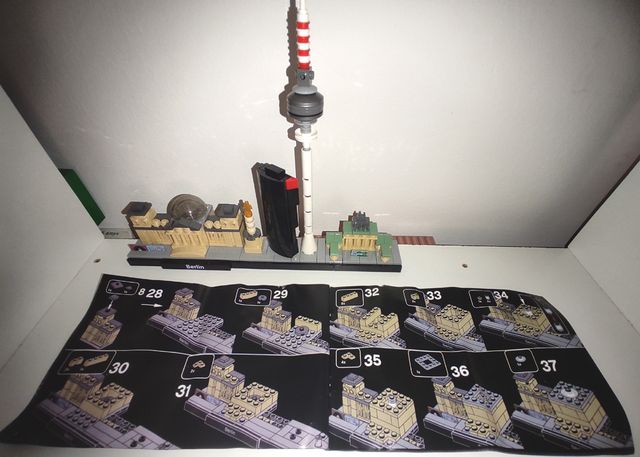 Architettura Berlino Blocchi tipo Lego NUOVO