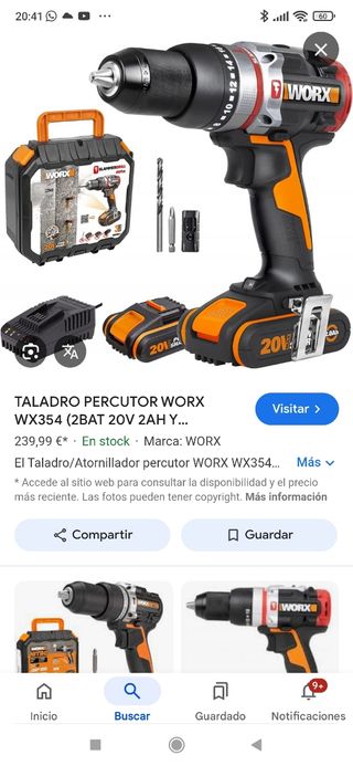 Taladro atornillador sín escobilla