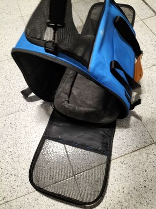 Bolsa transportin de mascota
