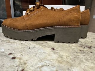 Zapatos piel cordones