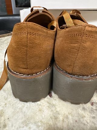 Zapatos piel cordones