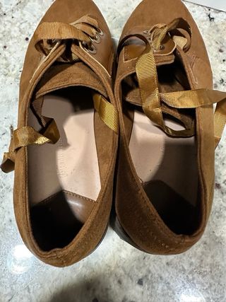 Zapatos piel cordones
