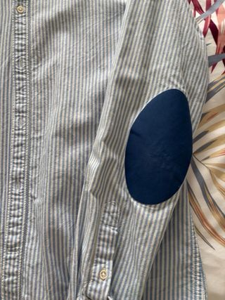 Camisa zara rayas azules