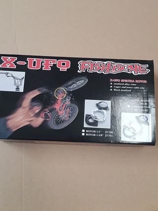 Rotor bicicleta tubos de horquilla de 1" (25,4 mm)