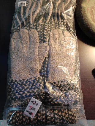 Juegos bufanda y guantes