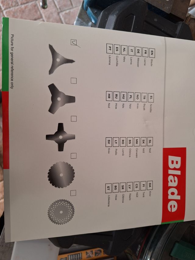 Cuchilla desbrozadora