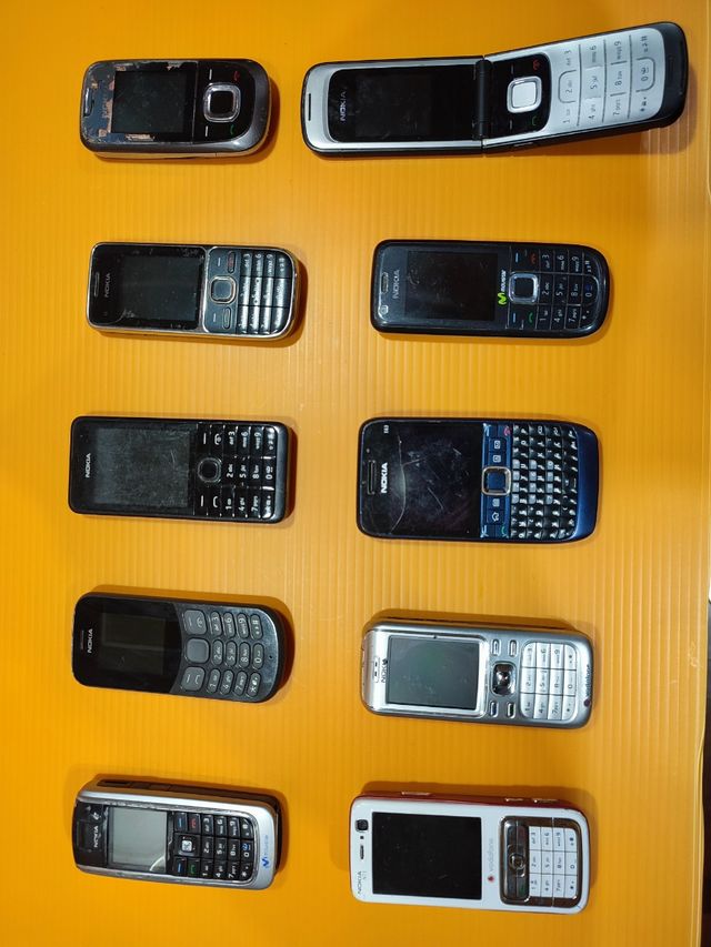 Lote móviles Nokia vintage