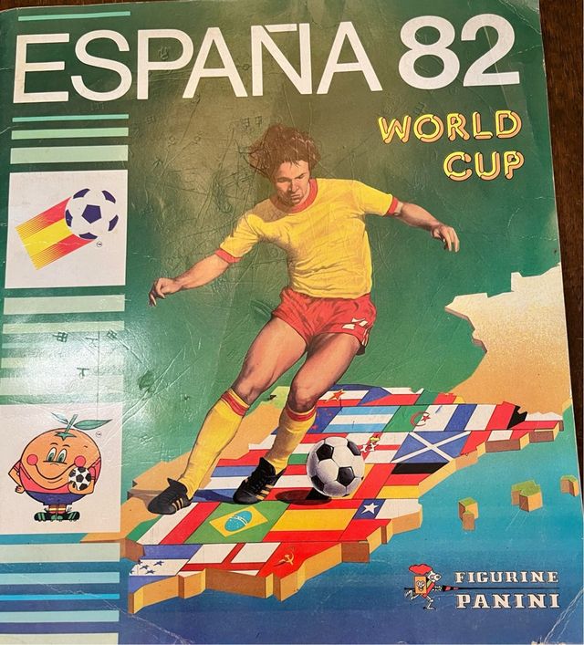 Álbum cromos mundial España 82
