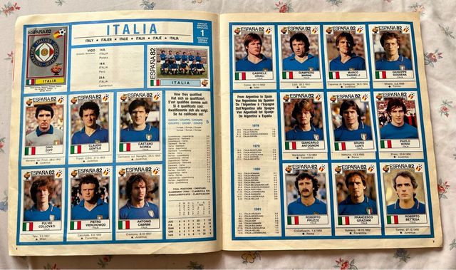 Álbum cromos mundial España 82