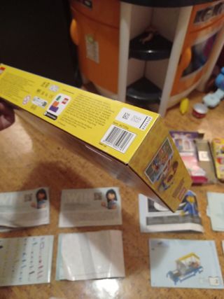 Lote de 3 cajas lego vacias y 9 manuales